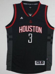 Maillot De Basket Houston Rockets Chris Paul 3 Tissus Sportif Fans Edition Noir